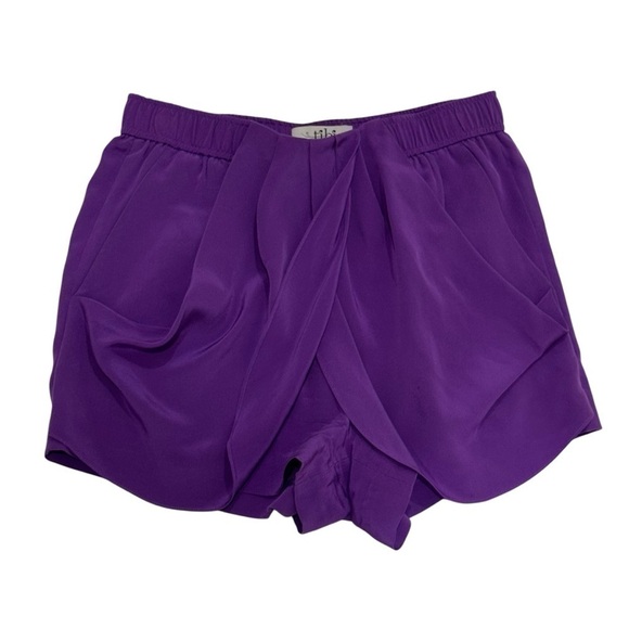 TIBI 100% Silk Butterfly Swing Shorts Size XS VGUC - Picture 1 of 6